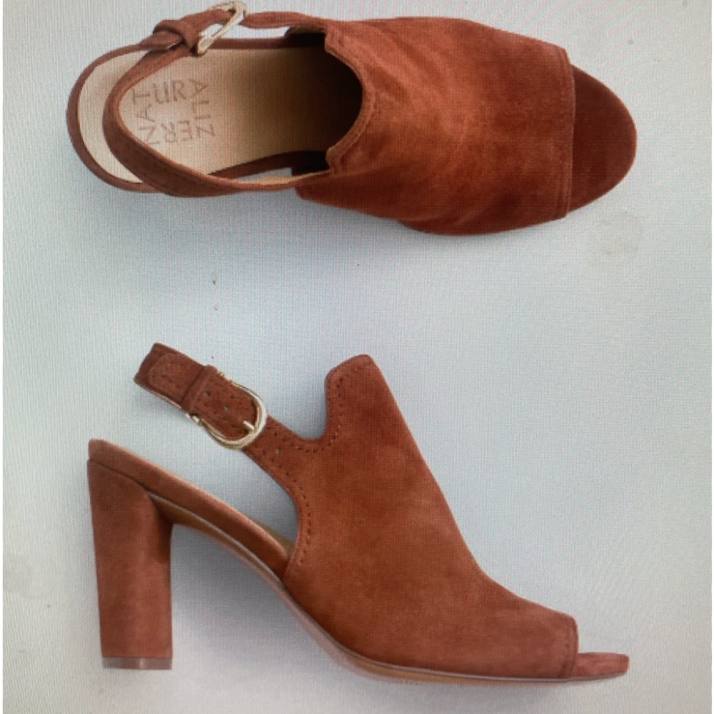 🐣SO SOFT SUEDE NATURALIZER RAQUEL  SOFT FOOTBED